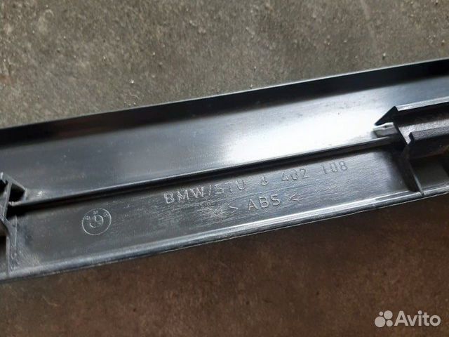 Накладка на порог салона Bmw X5 E53 3.0D 2003