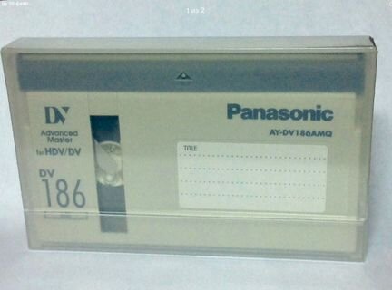 Видеокассеты новые запечатанные Panasonic DV