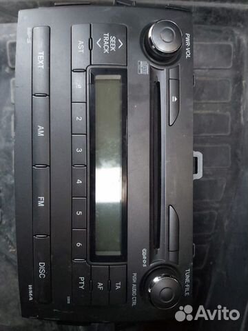 Автомагнитола на toyota corolla 150