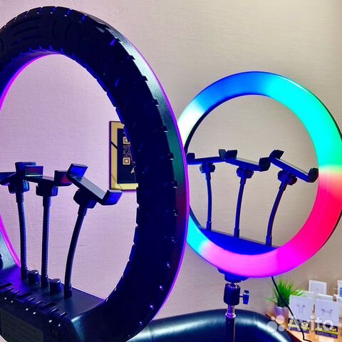 Кольцевая лампа 36 см