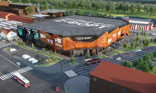 Торговая площадь, 48.5 м²/ 40м / 18м