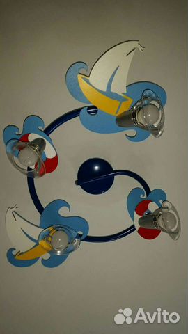 Детская люстра + 2 бра