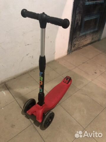 Самокат trolo Rapid со светящимися колесами