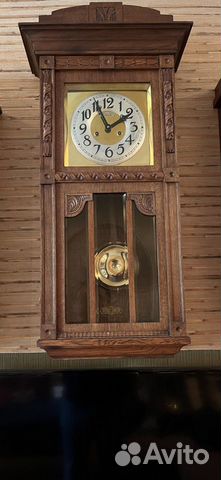 Старинные настенные часы Павел Буре