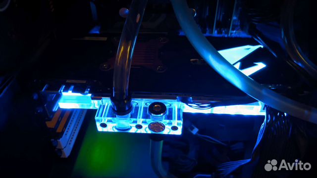 Видеокарта Gigabyte Aorus GTX1080ti с водоблоком