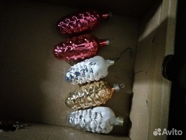 Елочные игрушки СССР