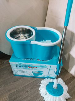 Ведро со шваброй с отжимом. Новое
