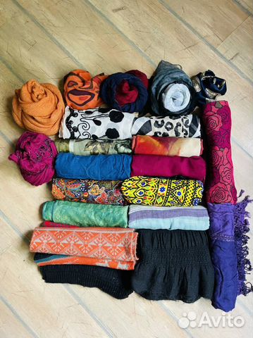 Платки, платочки, шарфы-палантины)