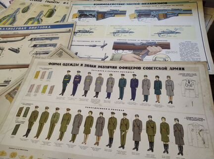 Плакаты ссср, го чс, оригинал