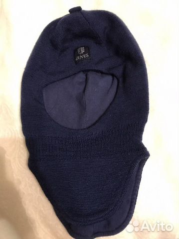 Шапка шлем 100 шерсть фирма janus p.45-47
