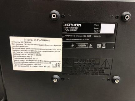 LED Телевизор fusion fltv-30B100T (Цум)