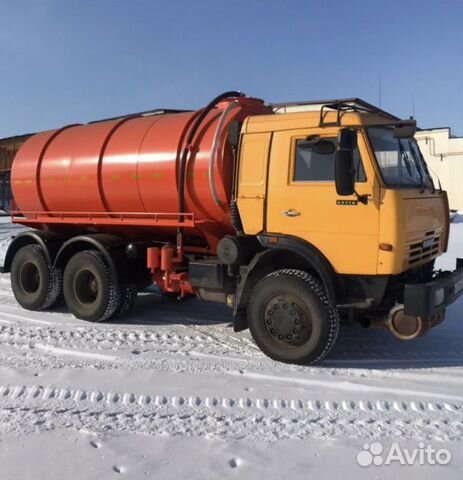 Комплект ассенизатор 10м3 на камаз 65116
