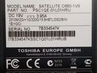 Toshiba C660-1V9 объявление продам