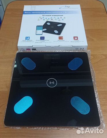 Умные электронные напольные весы с Bluetooth
