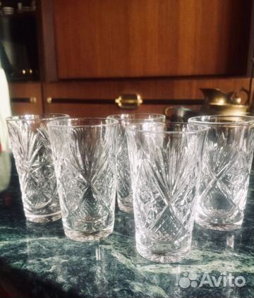 Стопки хрустальные