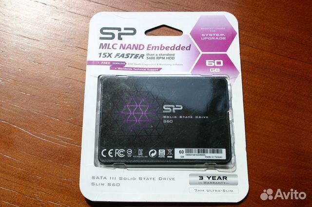 Жесткий диск ssd 60gb Silicon Power S60