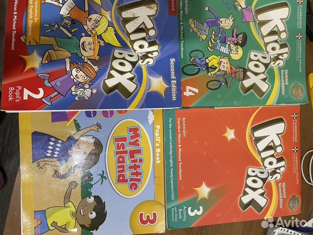 Комплекты Kid Box 2,3,4 типографский