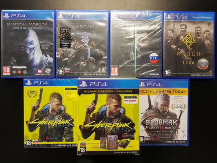 Action/RPG игры на PS4