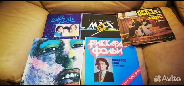 Виниловые пластинки рок