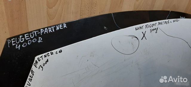 Капот Peugeot