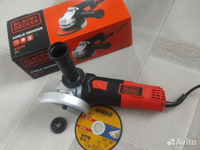 Ушм dewalt, black decker 820w 115