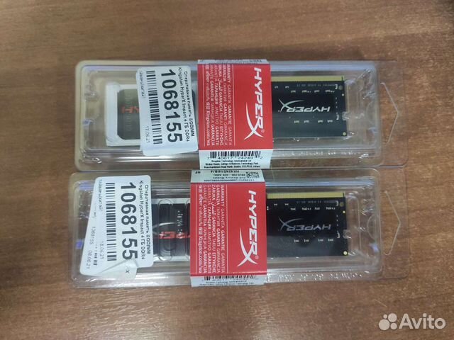 Оперативная память sodimm Kingston HyperX Impact