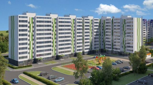 2-к. квартира, 56,2 м², 8/10 эт.