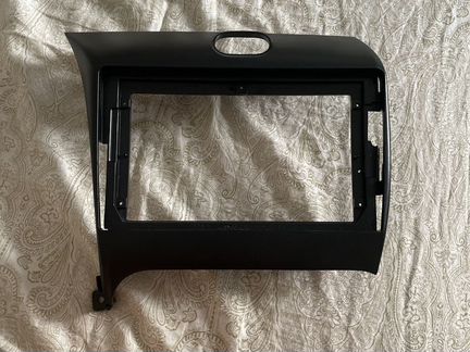 Рамка для 2 din магнитолы kia cerato 3