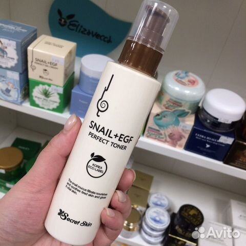 Корея Secret skin тонер с муцином улитки и факторо