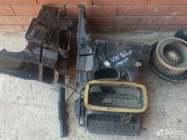 Элементы печки vw Polo