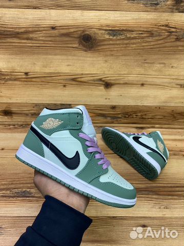 Nike Air Jordan 1 Mid Dutch Green 36-40