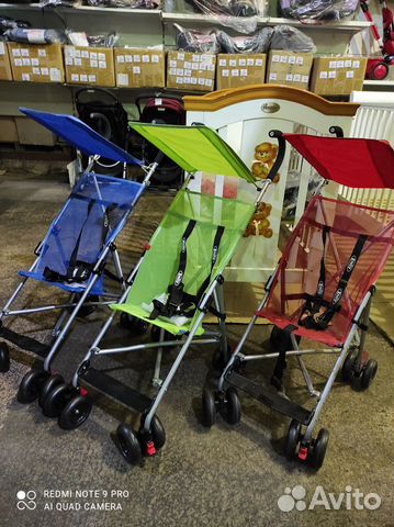 Прогулочная коляска трость новая