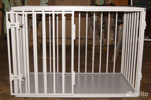 Антивандальная усиленная клетка для собак