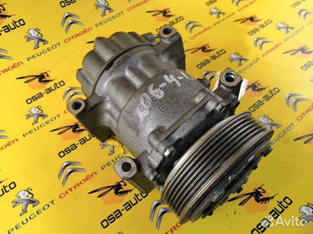 Компрессор кондиционера peugeot 206 307 citroen C2