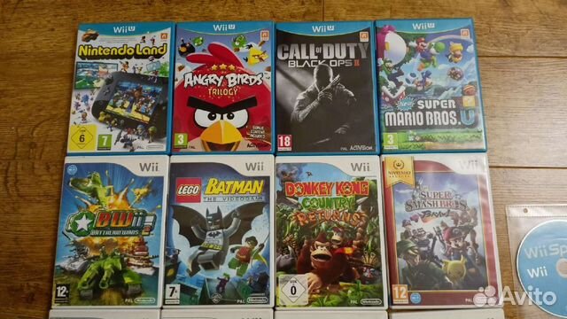 Игры для Nintendo Wii U/Wii лицензия