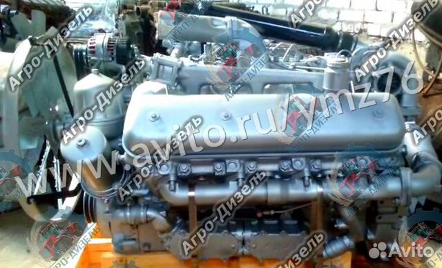 Двигатель ямз 7511 V8 замена ямз 238 де -8.20