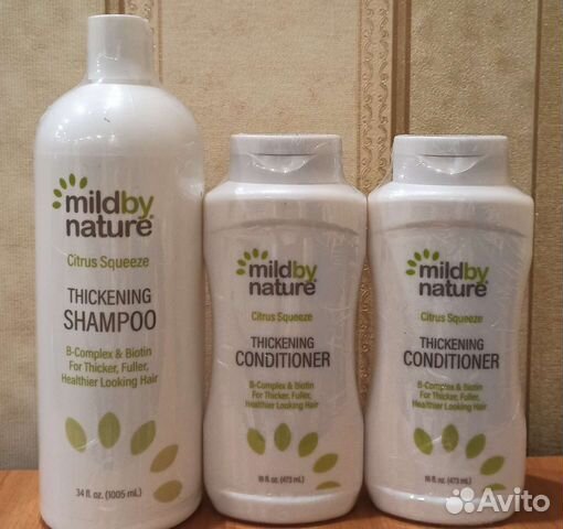 Шампунь от выпадения волос mild by nature