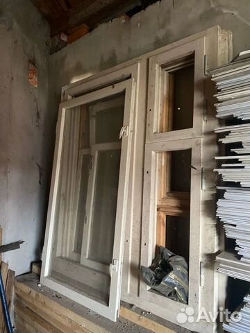 Деревянная оконная рама купить в Томске | Товары для дома и дачи | Авито