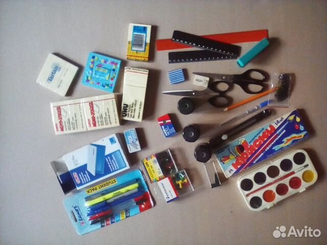 Карандаш. Бумага. Краски. Канцелярские принадлежно