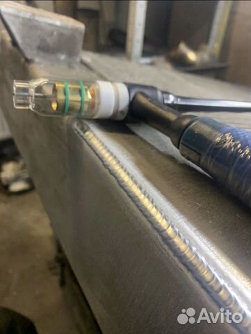 Сварка алюминия в аргонной среде с выездом