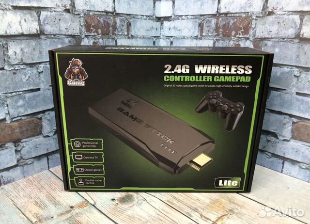 Игровая приставка Game Stick Lite 64GB (10000 игр)