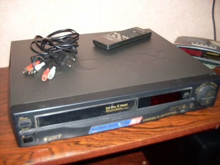 Видеомагнитофон sony SLV-X57 с пультом
