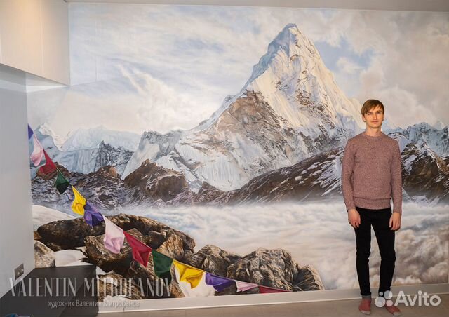 Роспись стен в Москве