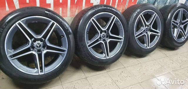 Разноширокие оригинал на Mercedes GLS 167 R21