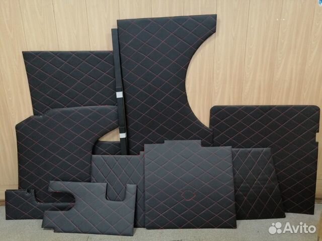 Обивка салона УАЗ 452 Буханка прошивка в ромб