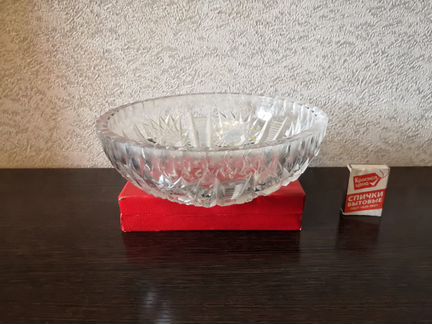 Ваза хрустальная СССР