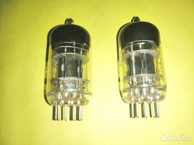 Радиолампы 6Н5П тройная слюда Ag
