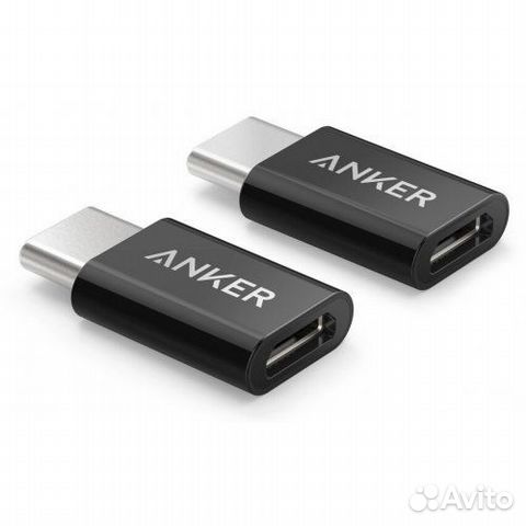 Переходник Anker Powerline USB-C to Micro USB
