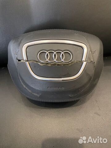 Подушка безопасности для руля airbag Audi a8 d4