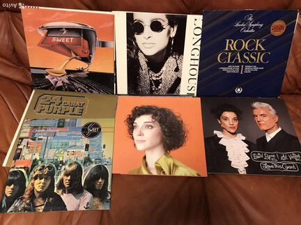 Виниловые пластинки фирменные